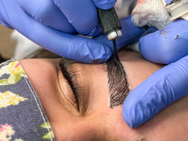 Professional Microblading Done