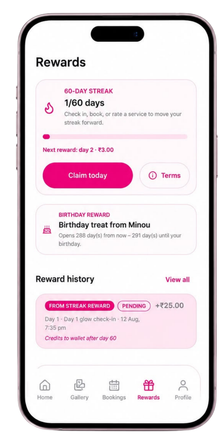 Minou Nails Rewards